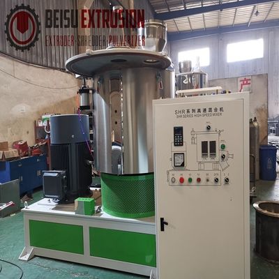 OPVC Automatic Heating Cooling Plastic Granules Mixing Machine