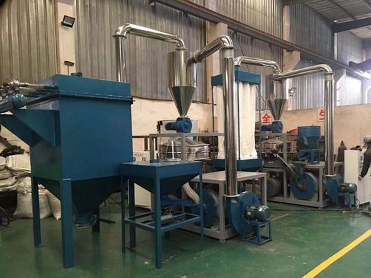 SMF-800 PVC PP Pulverizer Grinding Machine , Plastic Grinding Machine High Output